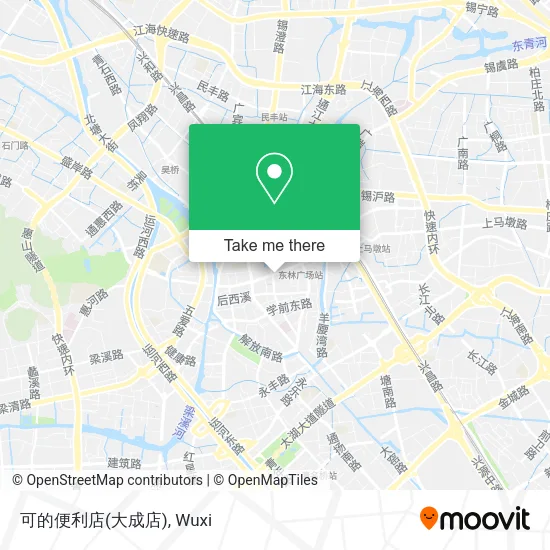 可的便利店(大成店) map
