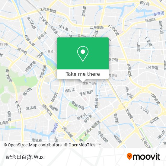 纪念日百货 map