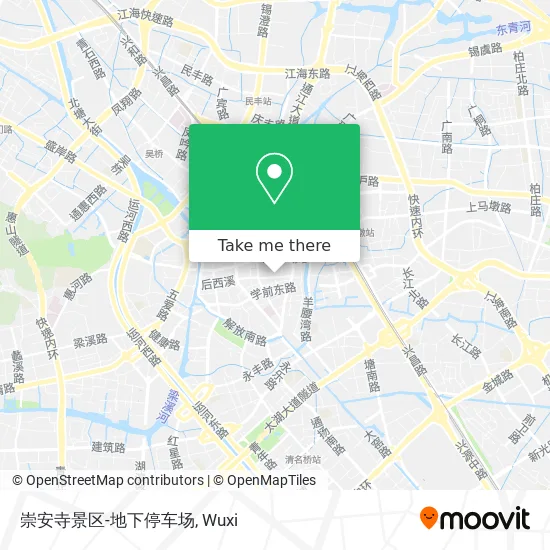 崇安寺景区-地下停车场 map