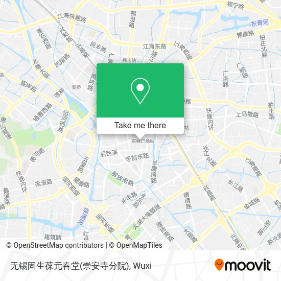 无锡固生葆元春堂(崇安寺分院) map