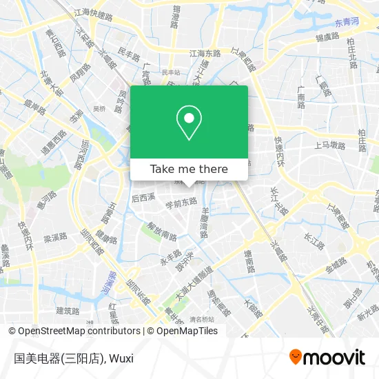 国美电器(三阳店) map