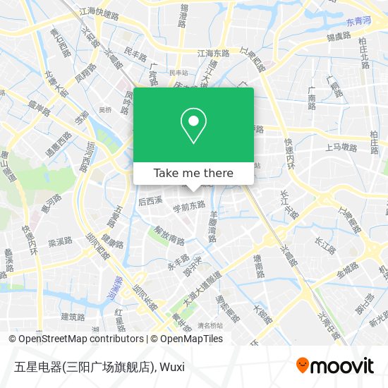 五星电器(三阳广场旗舰店) map