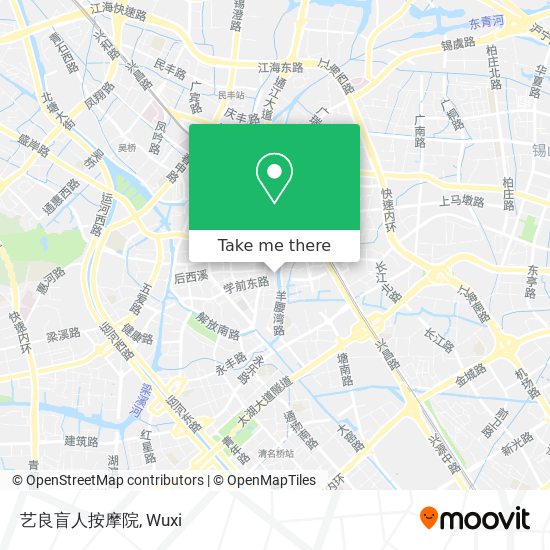 艺良盲人按摩院 map
