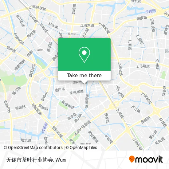 无锡市茶叶行业协会 map