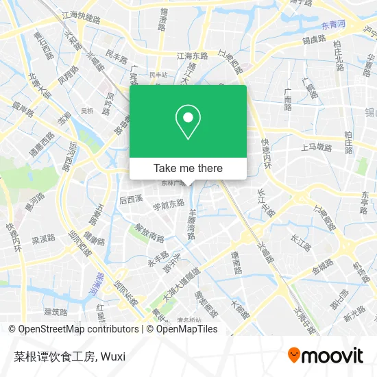 菜根谭饮食工房 map
