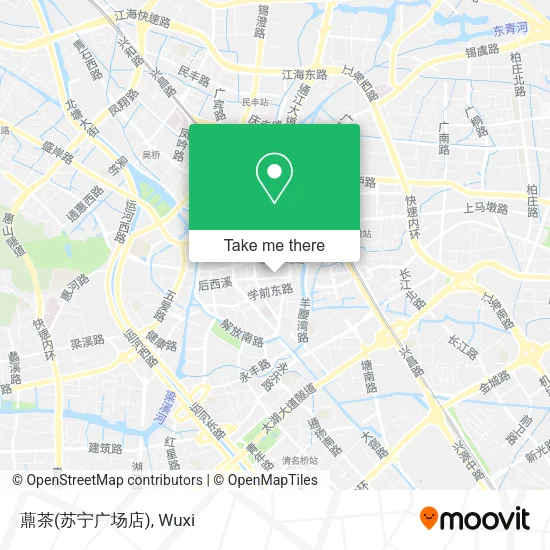 薡茶(苏宁广场店) map