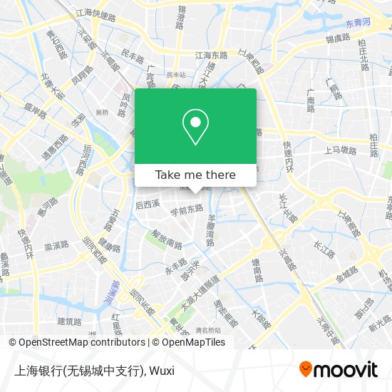 上海银行(无锡城中支行) map