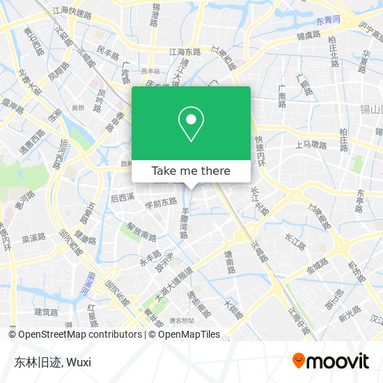 东林旧迹 map