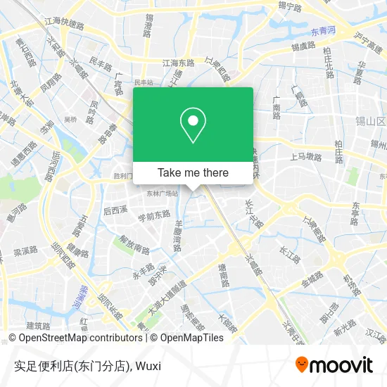 实足便利店(东门分店) map