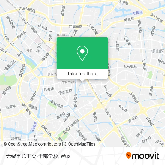 无锡市总工会-干部学校 map