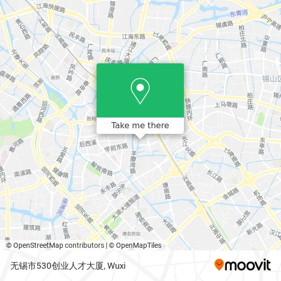 无锡市530创业人才大厦 map