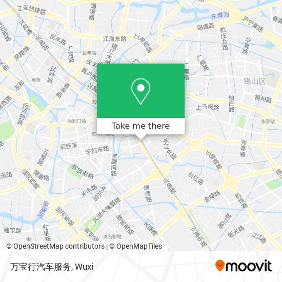 万宝行汽车服务 map