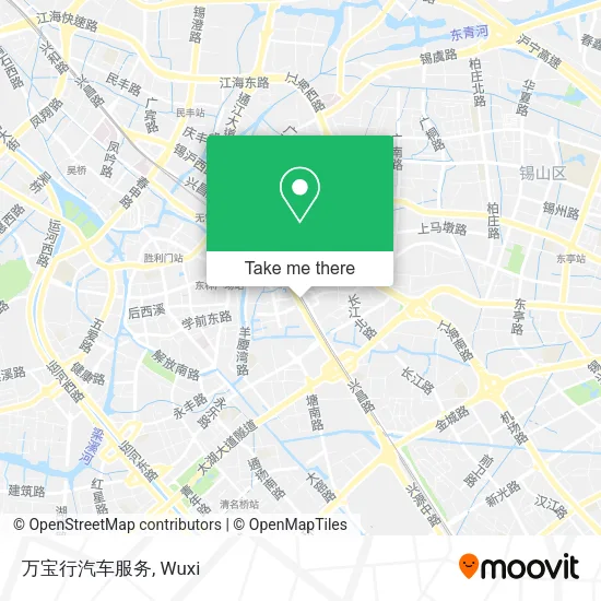 万宝行汽车服务 map