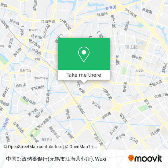 中国邮政储蓄银行(无锡市江海营业所) map