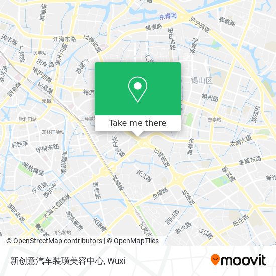 新创意汽车装璜美容中心 map