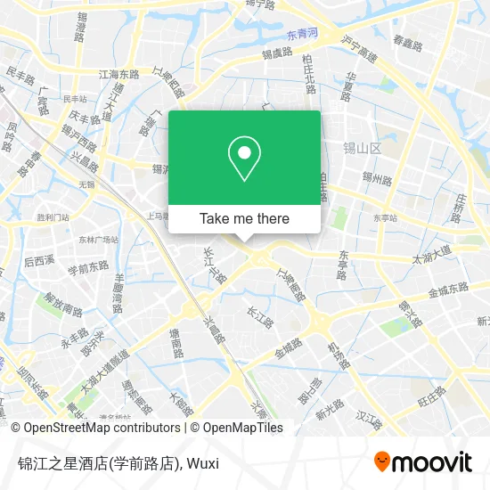 锦江之星酒店(学前路店) map