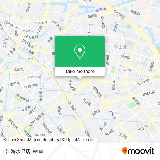 江海水果店 map