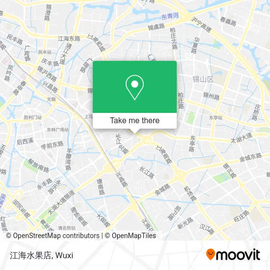 江海水果店 map
