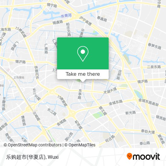 乐购超市(华夏店) map