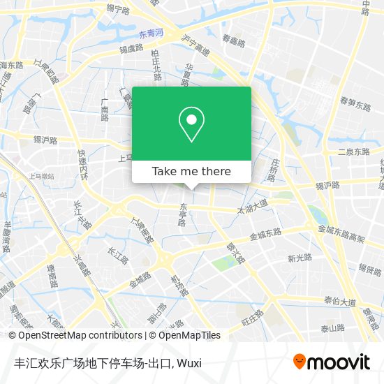 丰汇欢乐广场地下停车场-出口 map