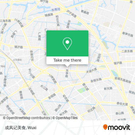 成凤记美食 map