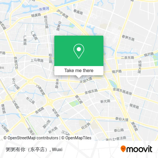 粥粥有你（东亭店） map