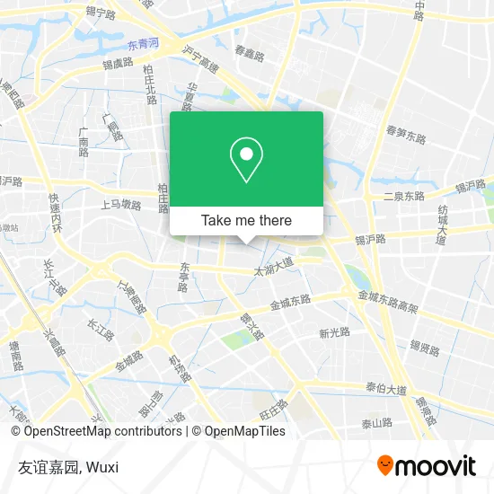友谊嘉园 map