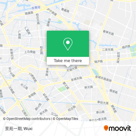 景苑一期 map