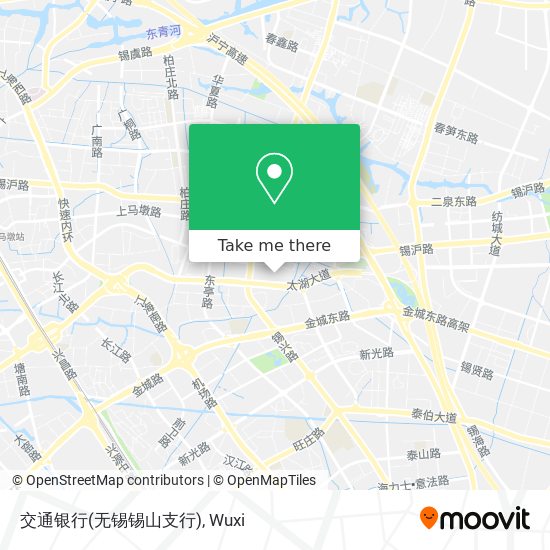 交通银行(无锡锡山支行) map