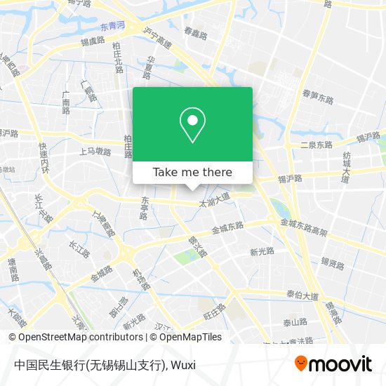中国民生银行(无锡锡山支行) map