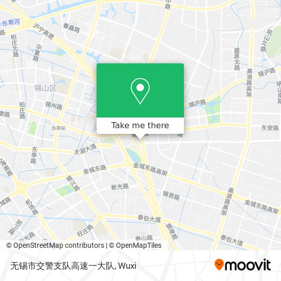 无锡市交警支队高速一大队 map