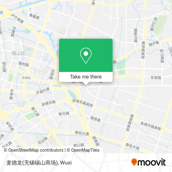 麦德龙(无锡锡山商场) map