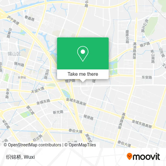 织锦桥 map