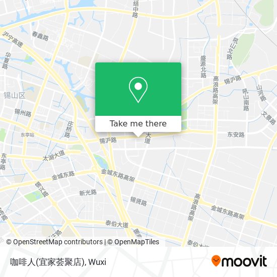 咖啡人(宜家荟聚店) map