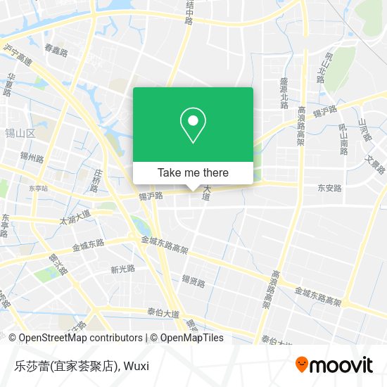 乐莎蕾(宜家荟聚店) map