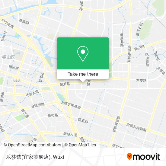乐莎蕾(宜家荟聚店) map