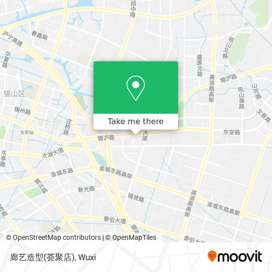 廊艺造型(荟聚店) map