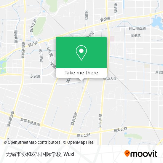 无锡市协和双语国际学校 map