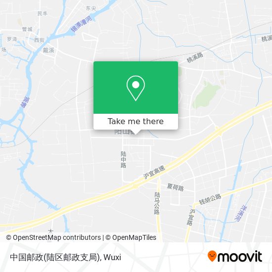 中国邮政(陆区邮政支局) map