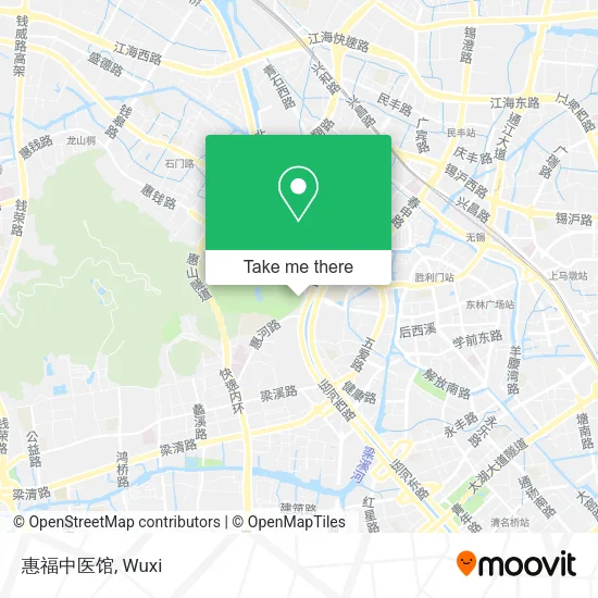 惠福中医馆 map