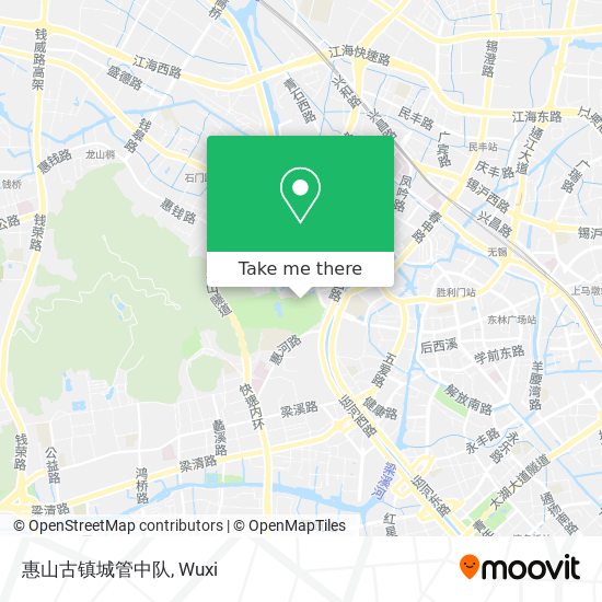 惠山古镇城管中队 map