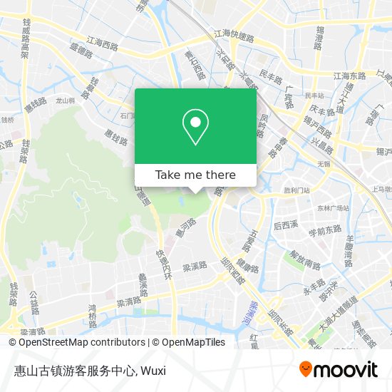 惠山古镇游客服务中心 map