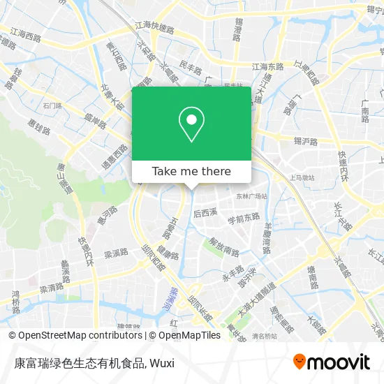 康富瑞绿色生态有机食品 map