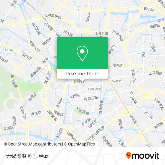 无锡海浪网吧 map