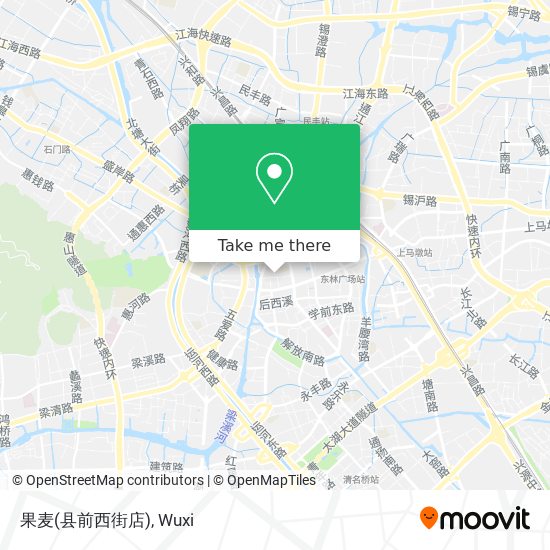 果麦(县前西街店) map