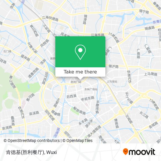 肯德基(胜利餐厅) map
