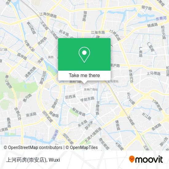 上河药房(崇安店) map
