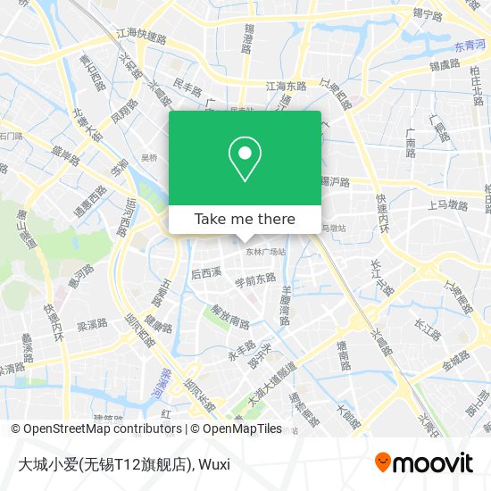 大城小爱(无锡T12旗舰店) map