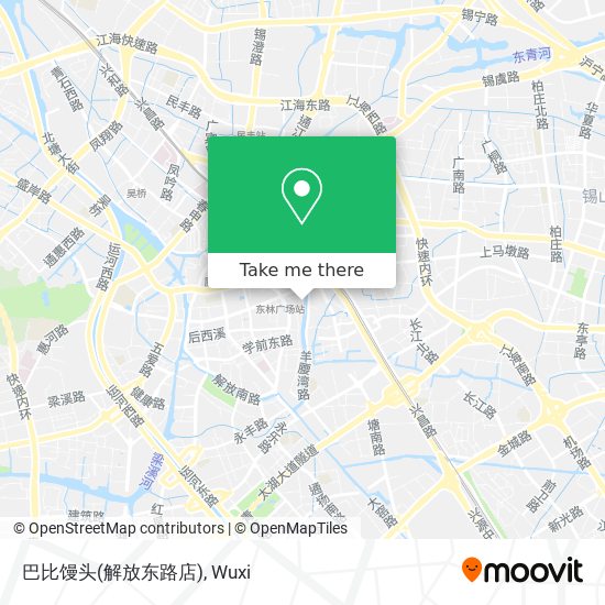 巴比馒头(解放东路店) map