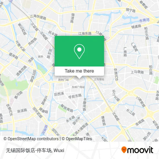 无锡国际饭店-停车场 map
